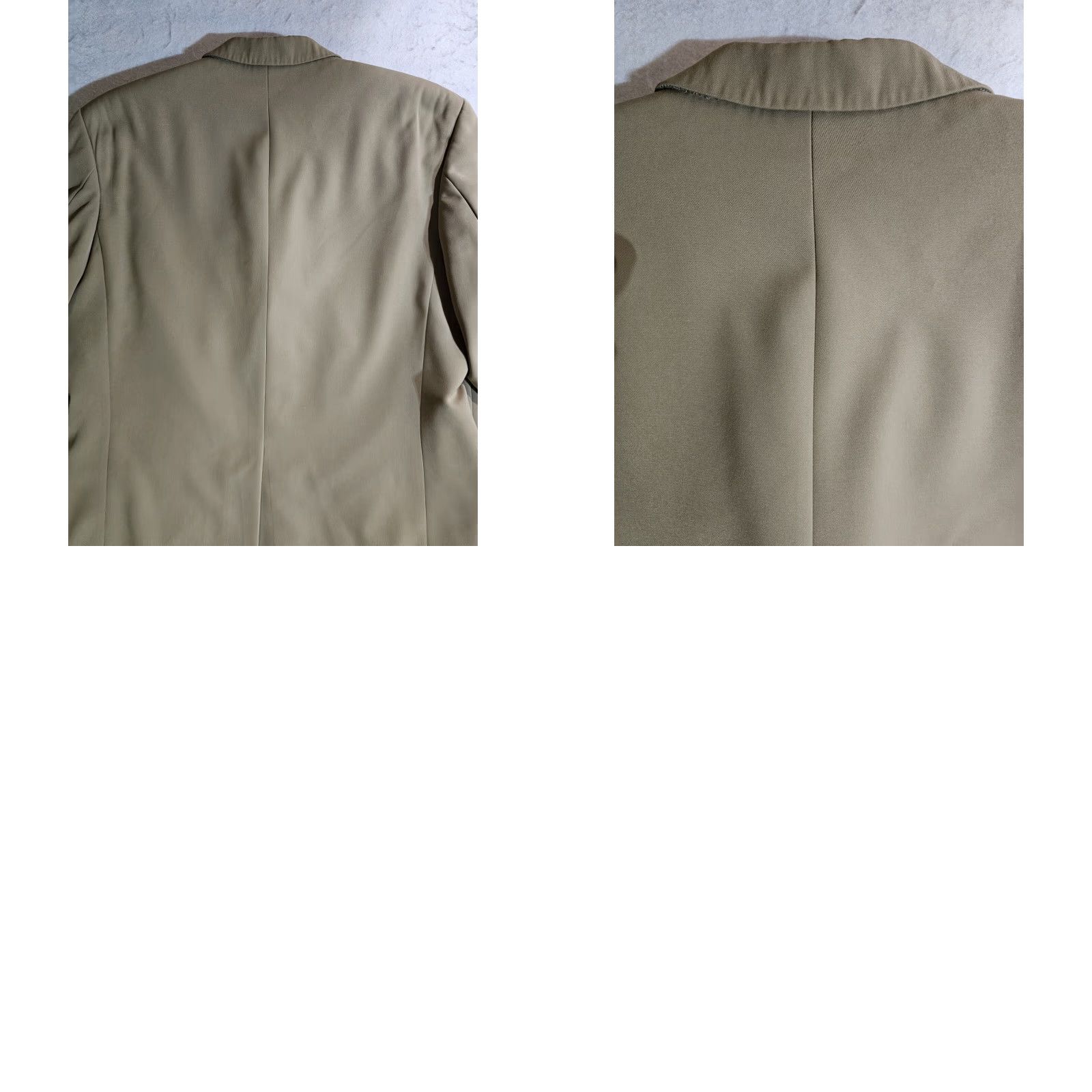 Vintage L.L. Bean Signature 2-Button Blazer Single Breasted Men's Size 44 Reg Khaki Tan Size 44R - 9 Thumbnail