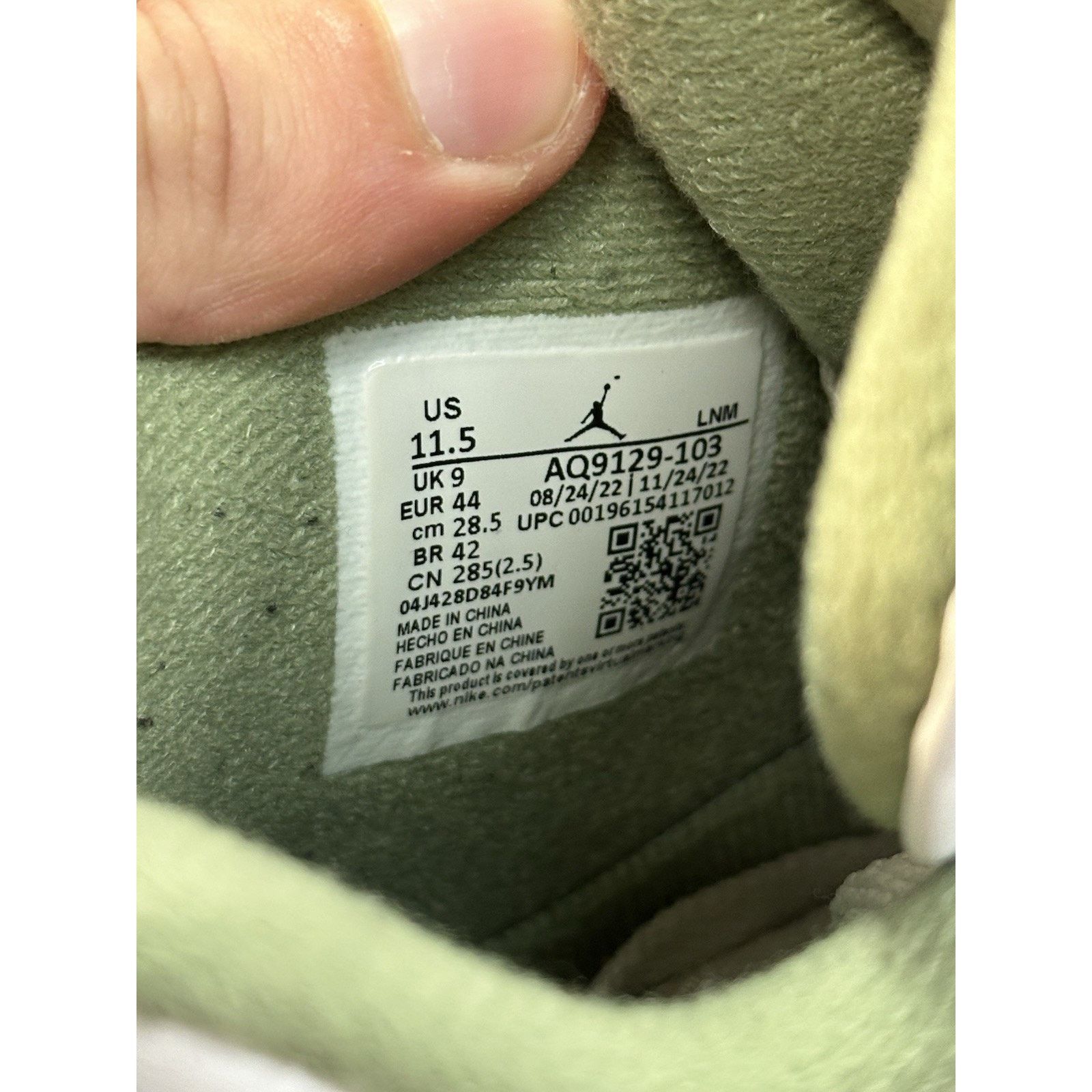 Jordan Brand Jordan 4 Retro Seafoam W - Size 11.5w/10m Size US 11.5 / IT 41.5 - 7 Thumbnail