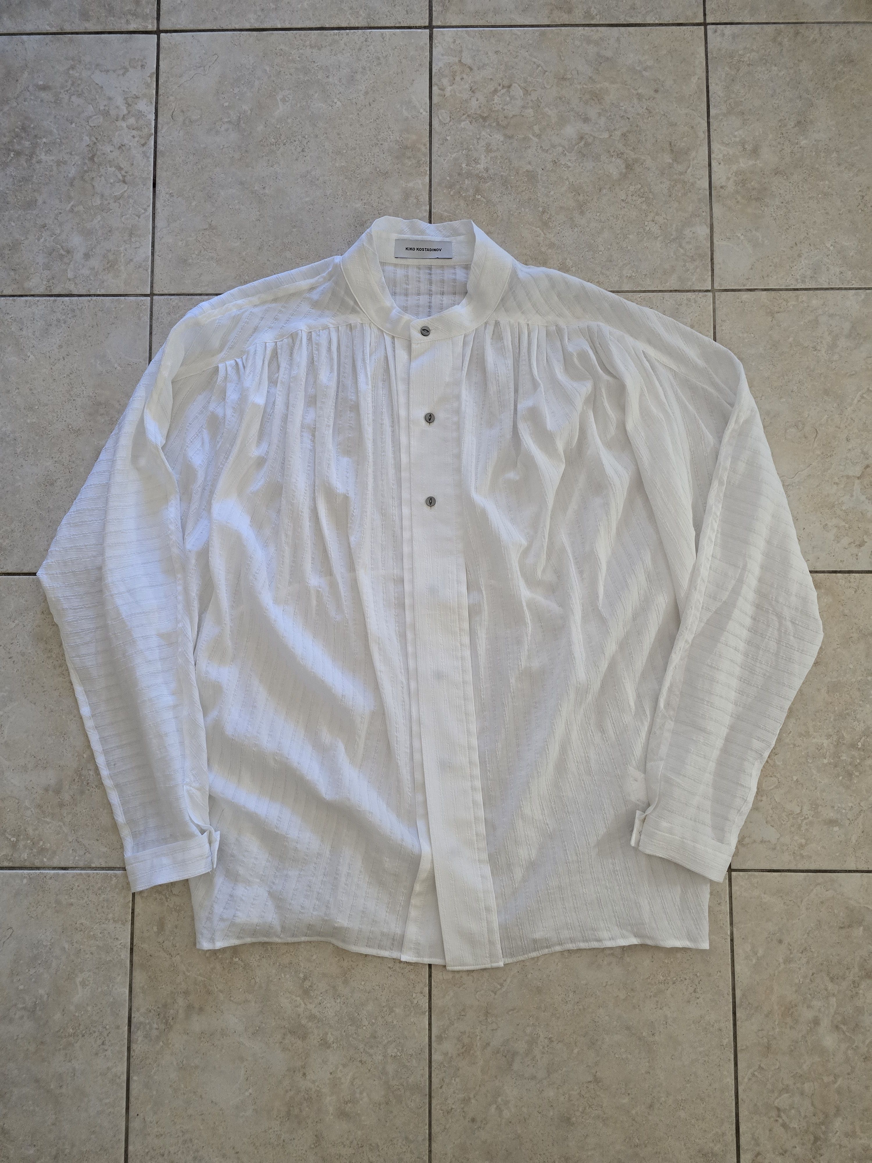 Kiko Kostadinov 00062019 Interviews by the River Calcutta Shirt