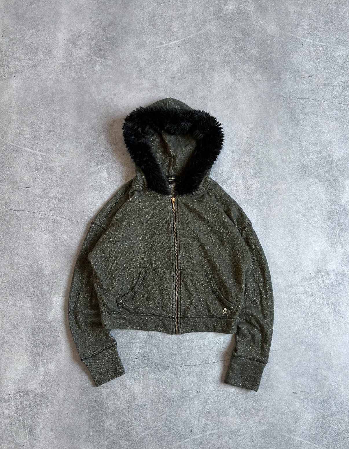 If Six Was Nine Juicy Couture If six was nine style fur zip-hoodies LGB Size M / US 6-8 / IT 42-44 - 1 Thumbnail