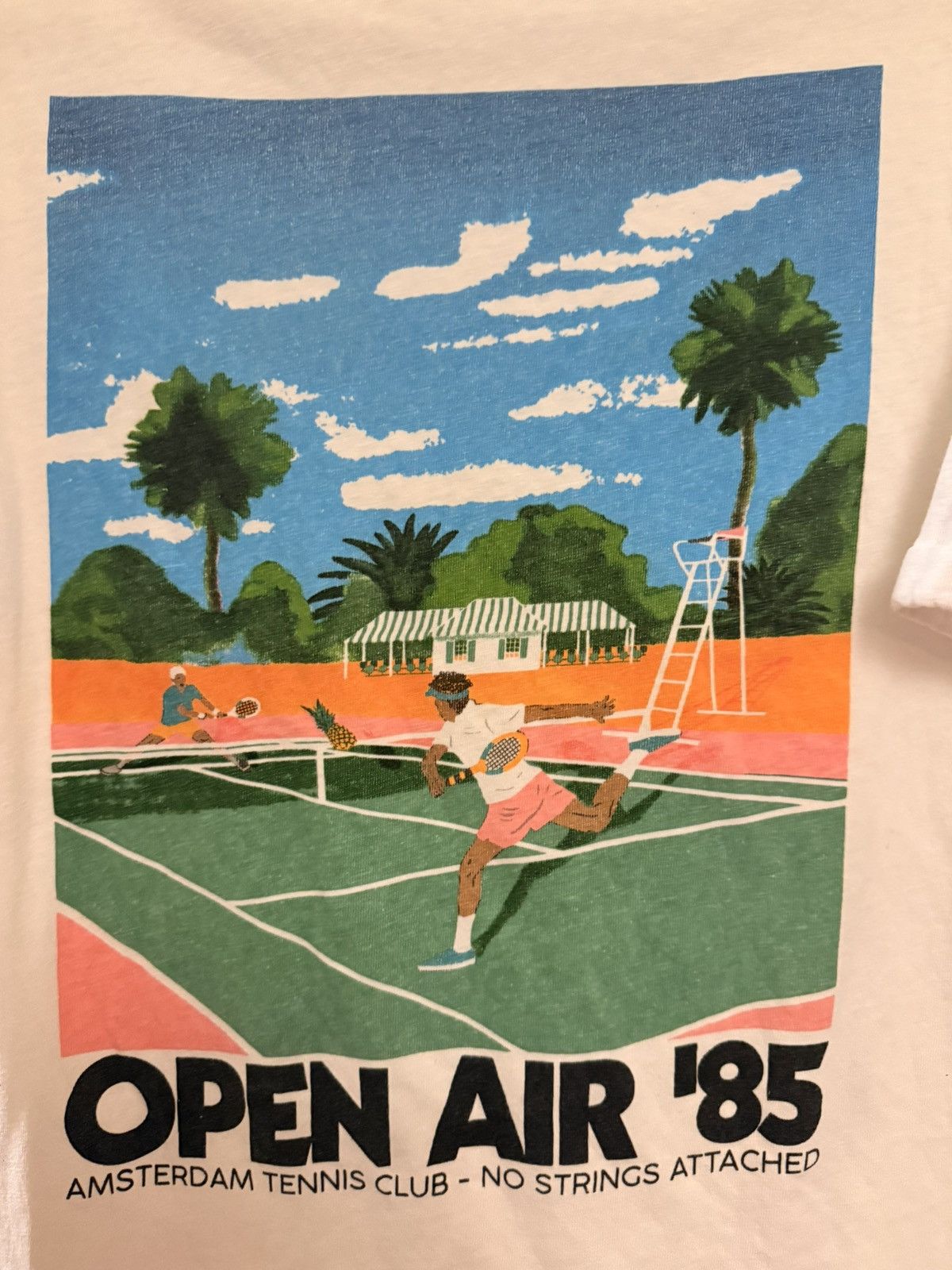Vintage Vintage Scotch & Soda Embroidered Tennis Tee Size US S / EU 44-46 / 1 - 4 Thumbnail