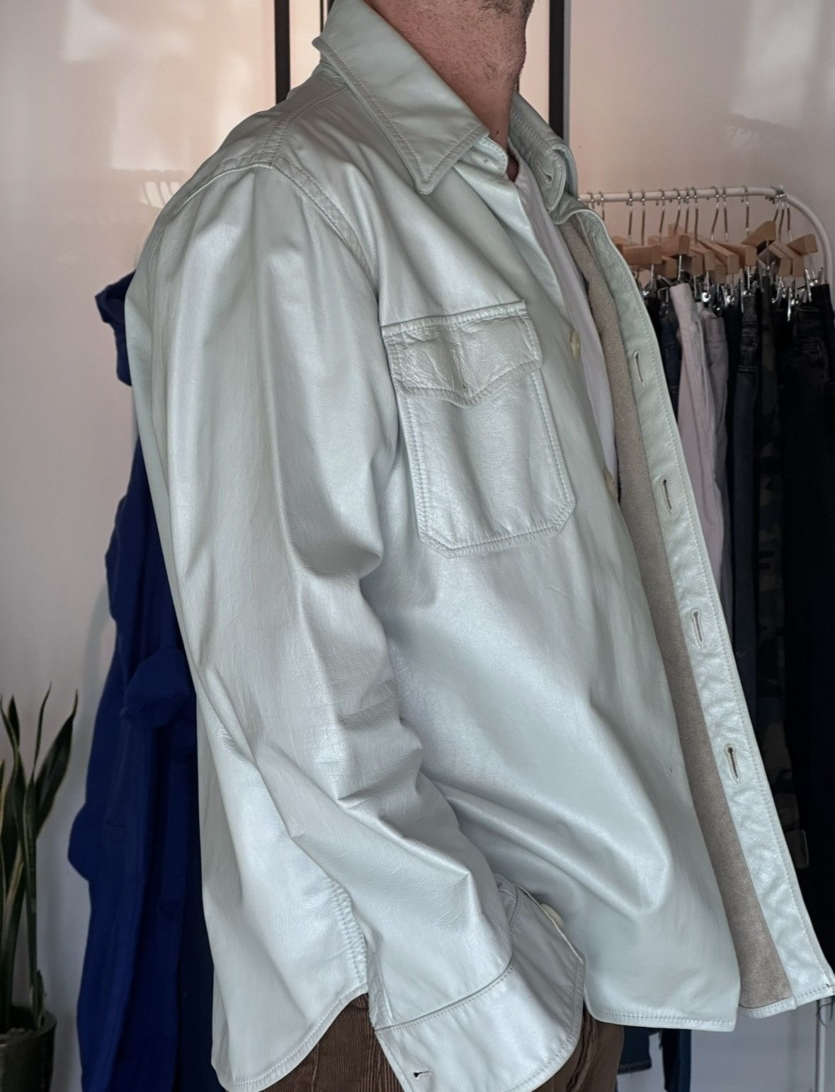 A.P.C. Vintage APC Made in France Leather Jacket - Medium Size US M / EU 48-50 / 2 - 2 Thumbnail