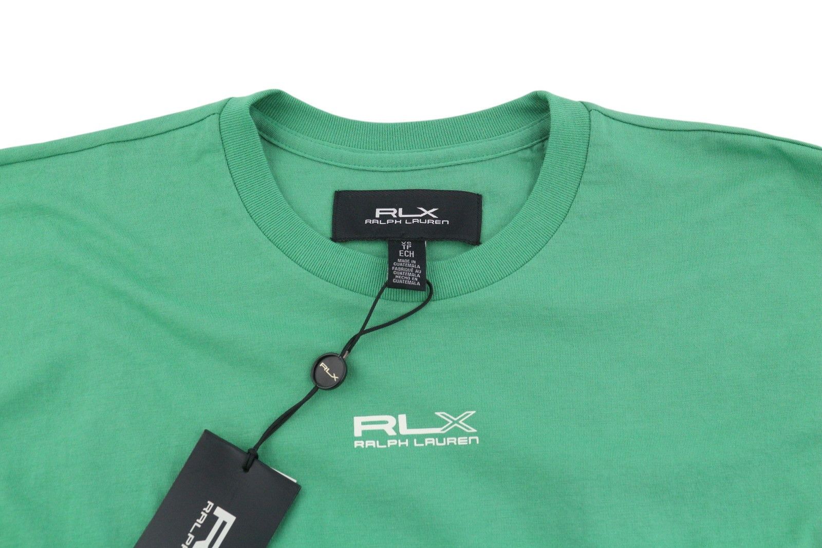 RLX Ralph Lauren XS Green Tricot Stretch Tee 84726 Size XS / US 0-2 / IT 36-38 - 4 Thumbnail