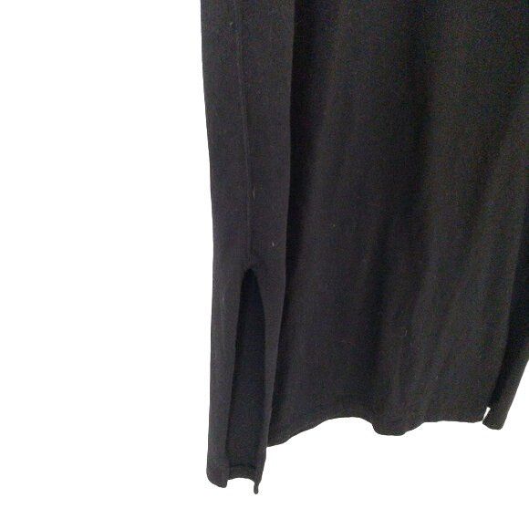 Anthropologie Stateside Ribbed Black Sleeveless Jersey Midi Dress XS Size XS / US 0-2 / IT 36-38 - 4 Thumbnail