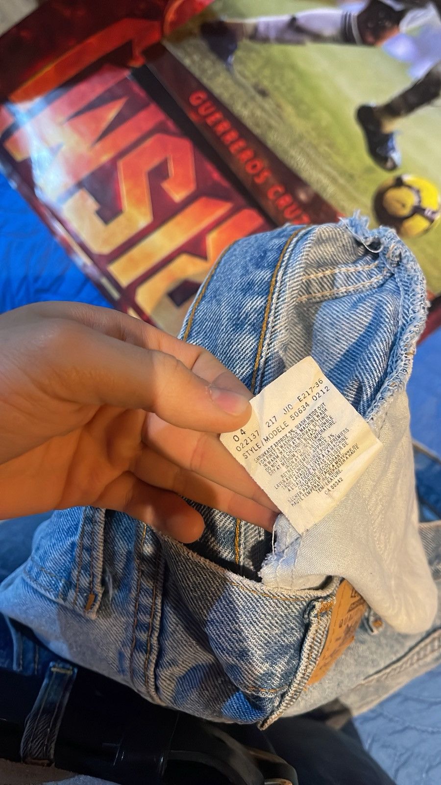 Levi's Vintage Clothing Vintage levi’s jeans orange tab 36 relaxed Size US 35 - 3 Thumbnail