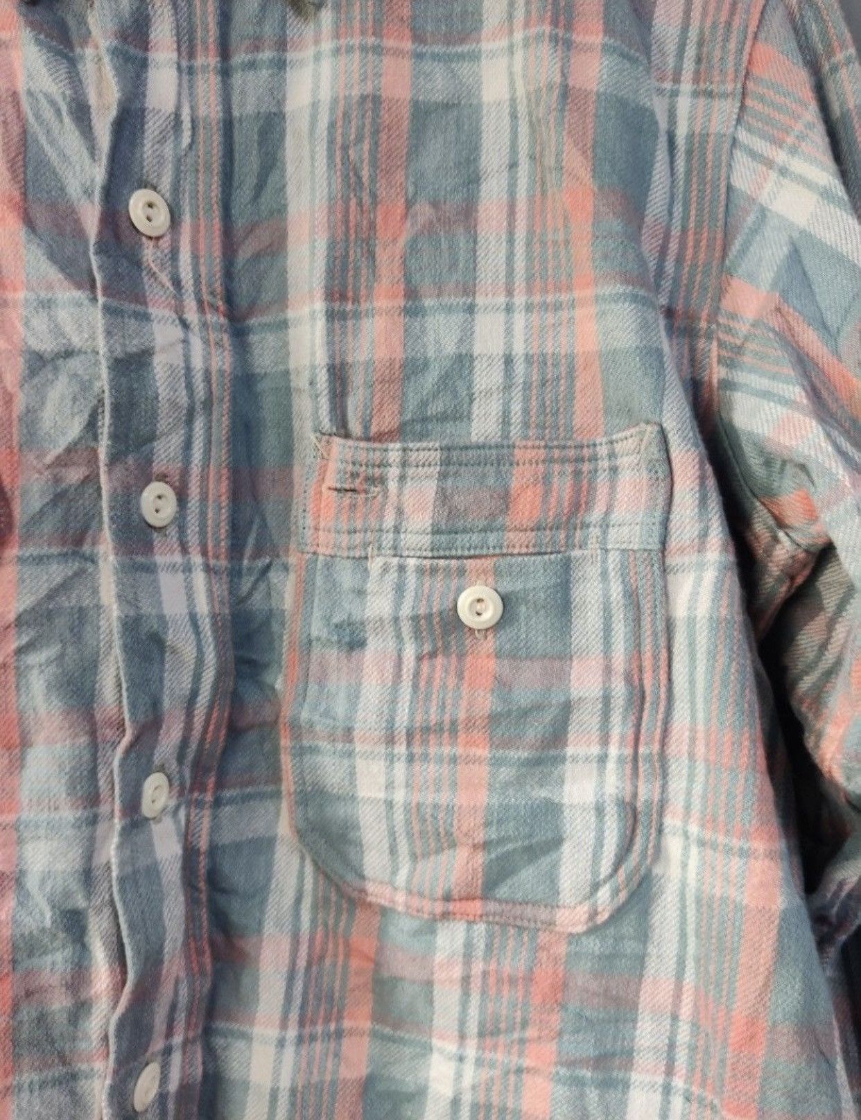 Warehouse AMAZING 🔥 WAREHOUSE Shadow Plaid Loop Collar Flap Pocket Size US L / EU 52-54 / 3 - 3 Thumbnail