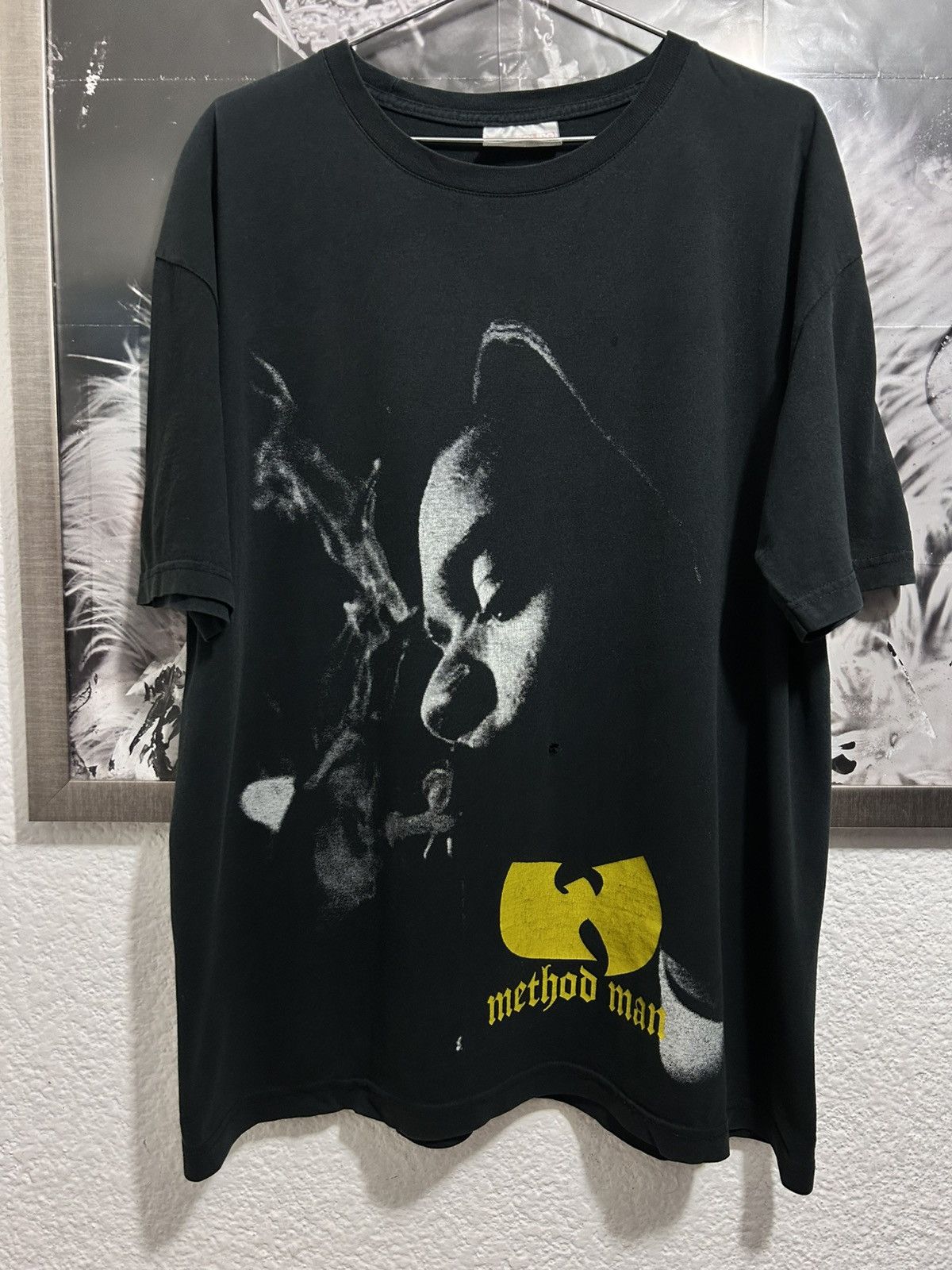 METHOD MAN WU-TANG RAP TEE 2000 RARE