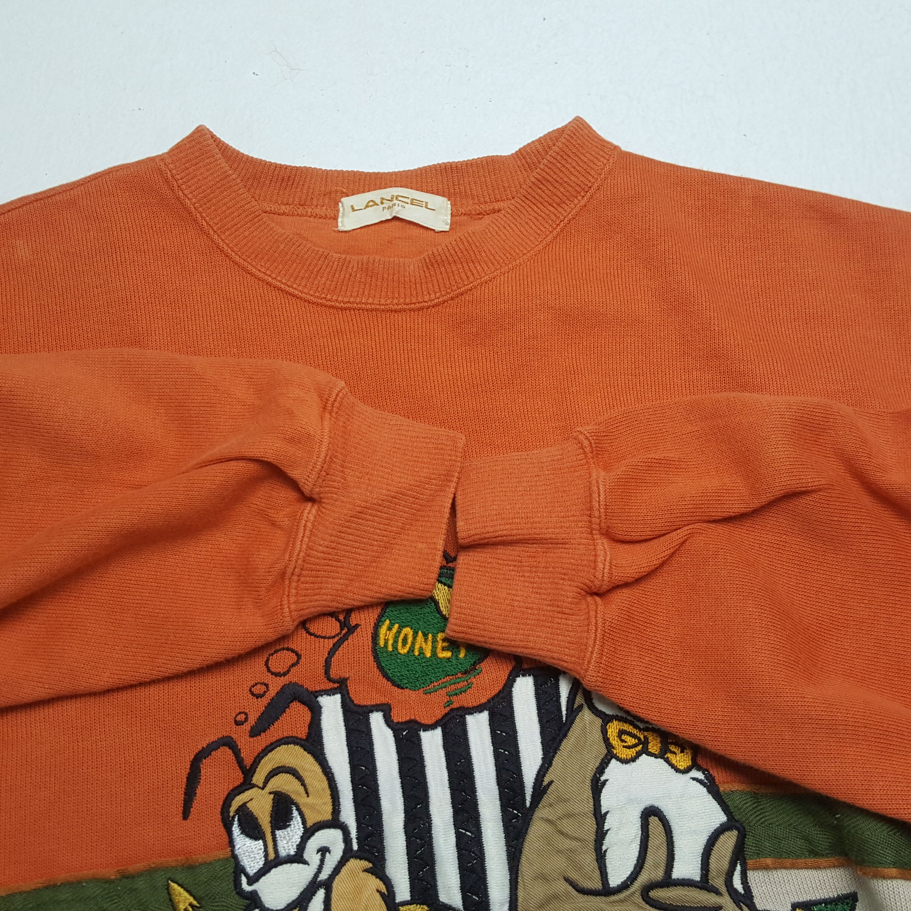 Japanese Brand × Lancel × Vintage Vintaege LANCEL Italian Fashion Brand Sweatshirts Size US M / EU 48-50 / 2 - 9 Thumbnail