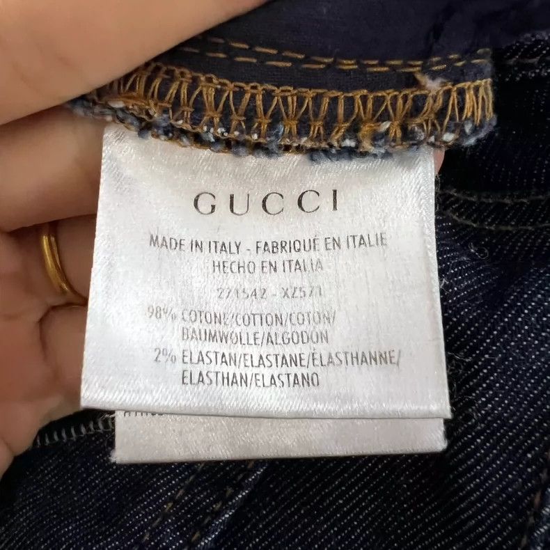 Gucci GucciBlue slim jeans 2503-Nextarrow Size US 38 / EU 54 - 4 Thumbnail