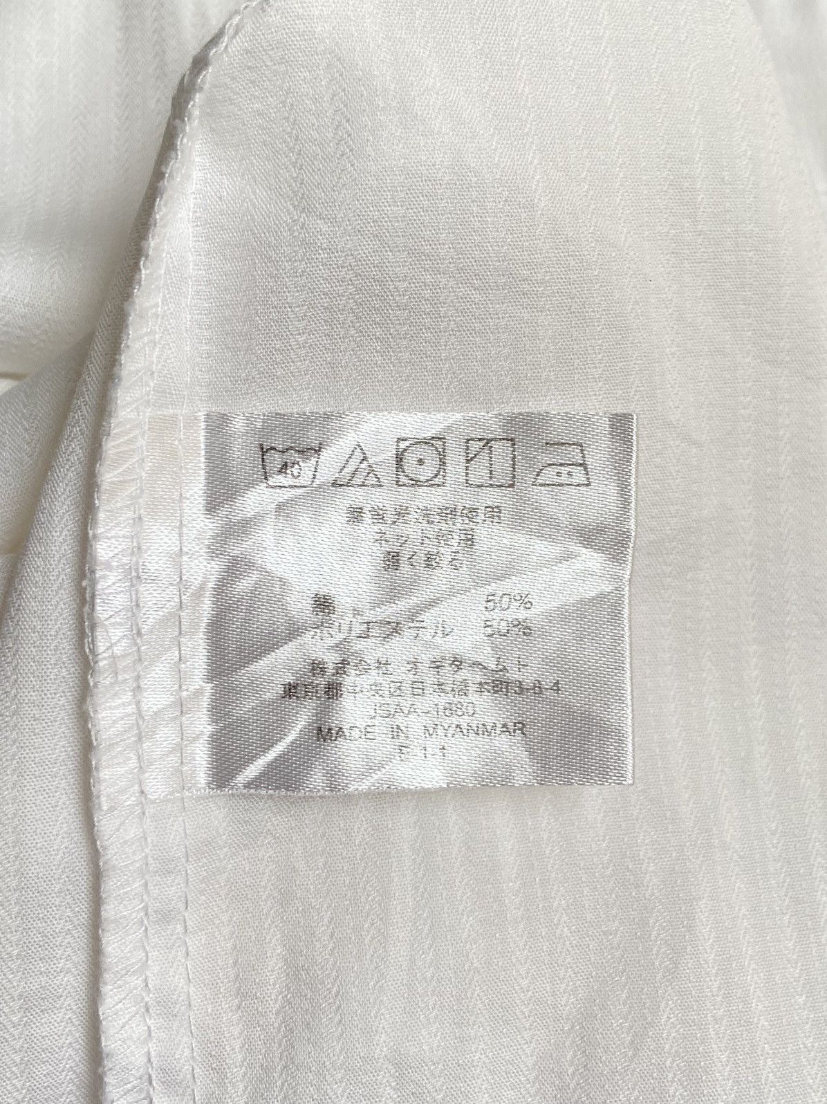Designer × Japanese Brand × Yohji Yamamoto SACSNY Y’SACCS White Shirt Size US M / EU 48-50 / 2 - 12 Thumbnail