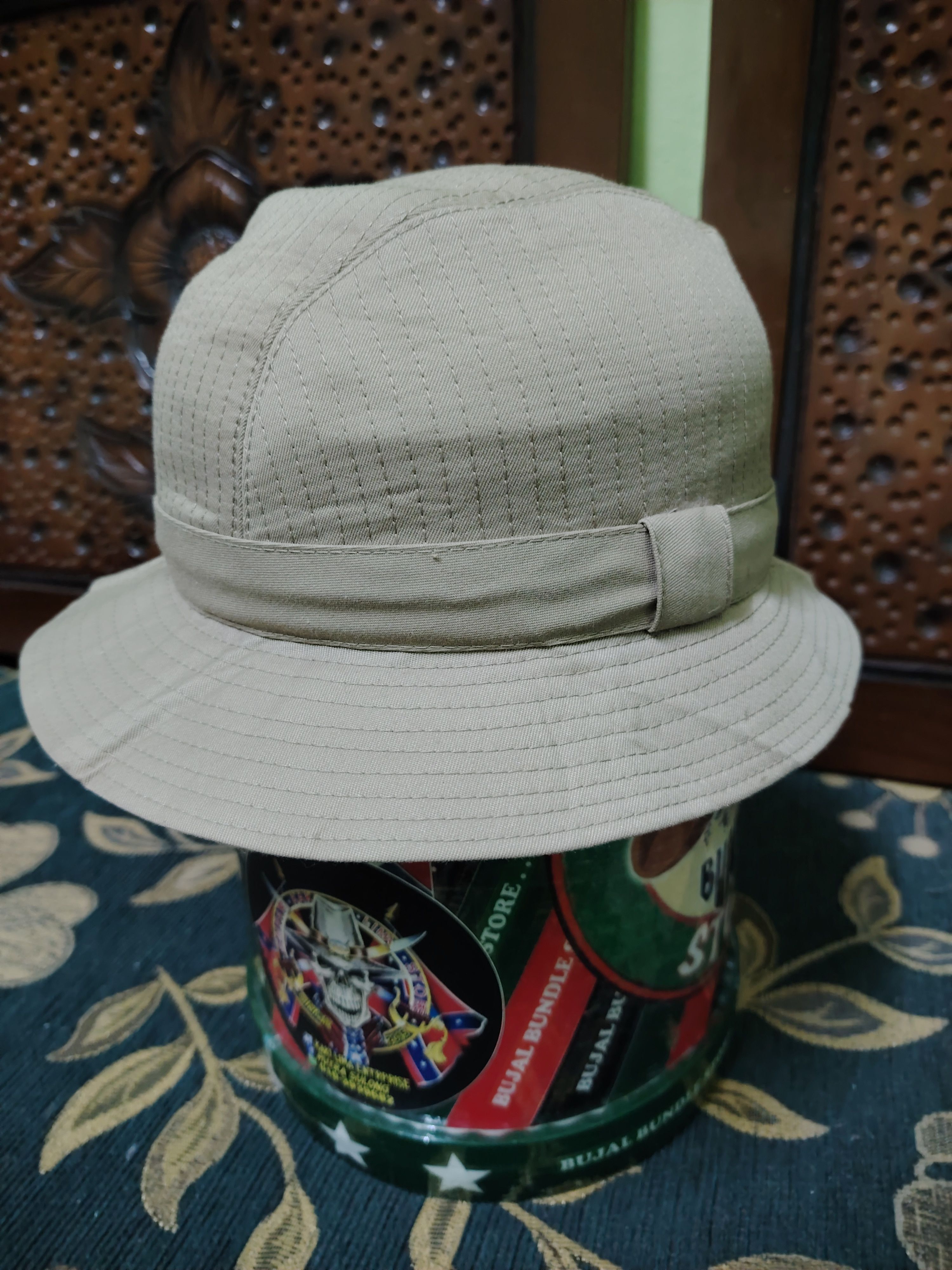 Burberry Vintage Burberrys London Ladies Fedora Bucket Hat England Size ONE SIZE - 1 Thumbnail