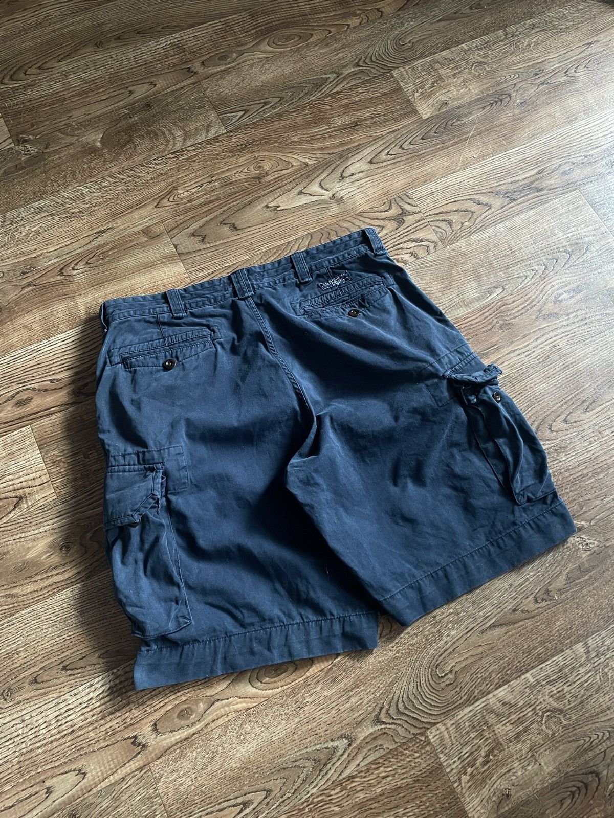 Polo Ralph Lauren × Vintage Vintage Y2K Polo Ralph Lauren Cargo Shorts Size US 38 / EU 54 - 7 Thumbnail