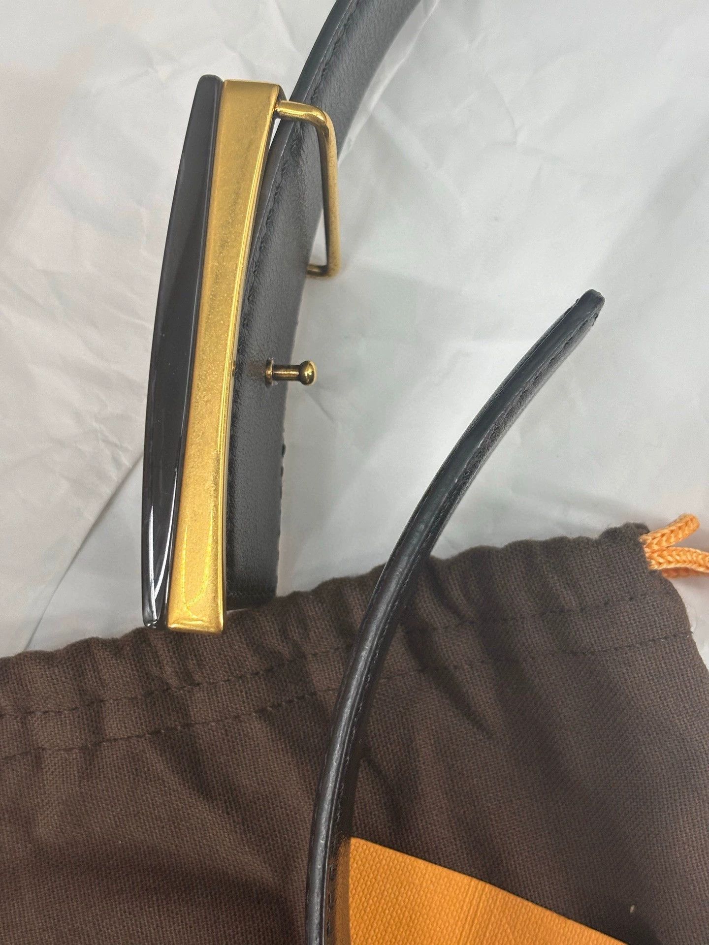 Tod's tod's black leather belt with t logo Size ONE SIZE - 6 Thumbnail