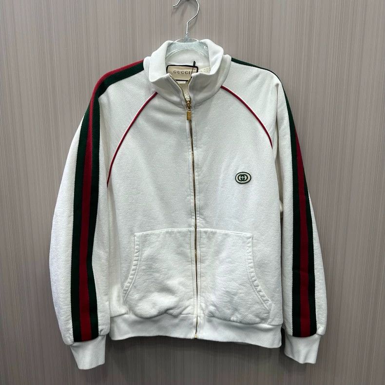 Gucci Gucci Logo Zip-Up Athletic Jacket XS- DMC Size US XS / EU 42 / 0 - 1 Thumbnail