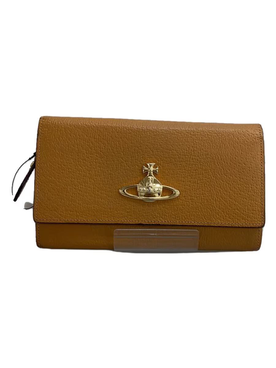 Vivienne Westwood Vivienne Westwood Plain Lthr Long Wallet Camel Size ONE SIZE - 1 Thumbnail