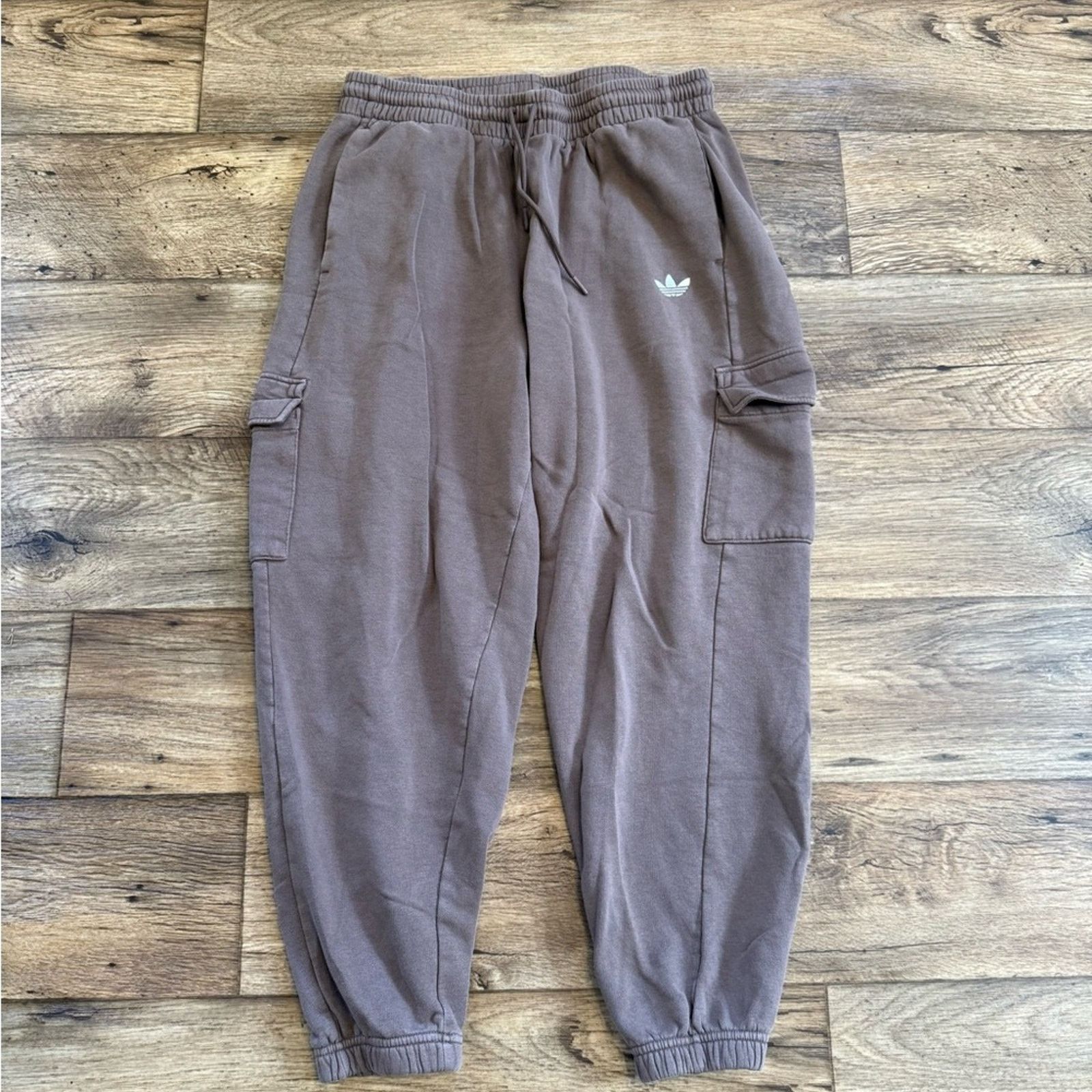 Adidas Adidas Taupe Brown Jogger Cargo Sweatpants Size 34" / US 12 / IT 48 - 2 Thumbnail