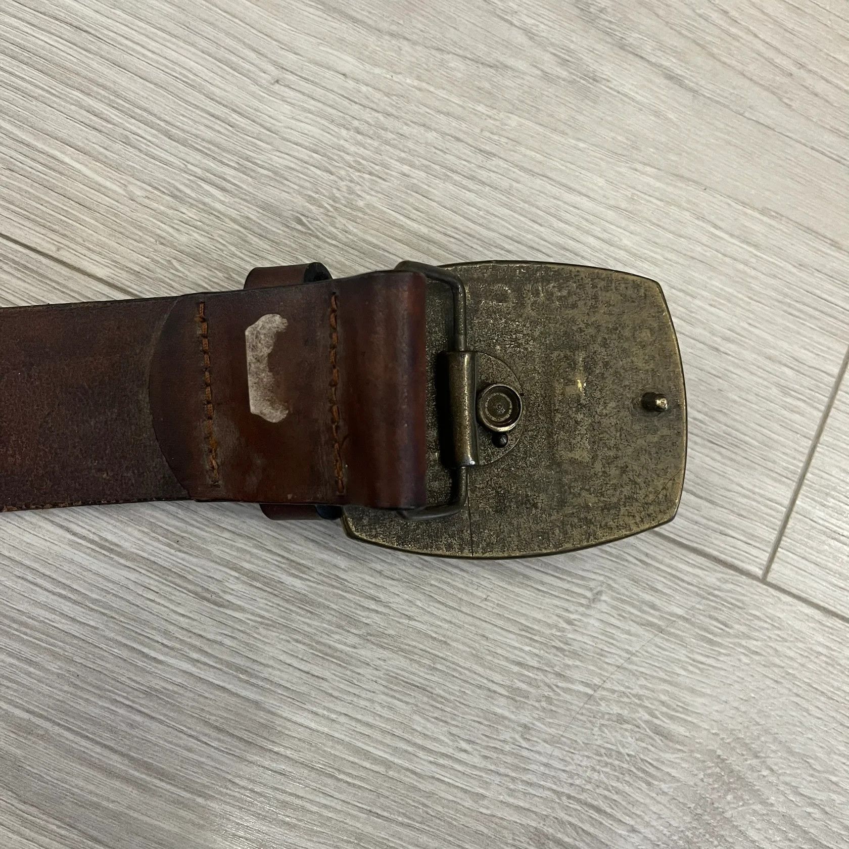 Diesel Diesel 'Only The Brave' Leather Belt Size ONE SIZE - 4 Thumbnail