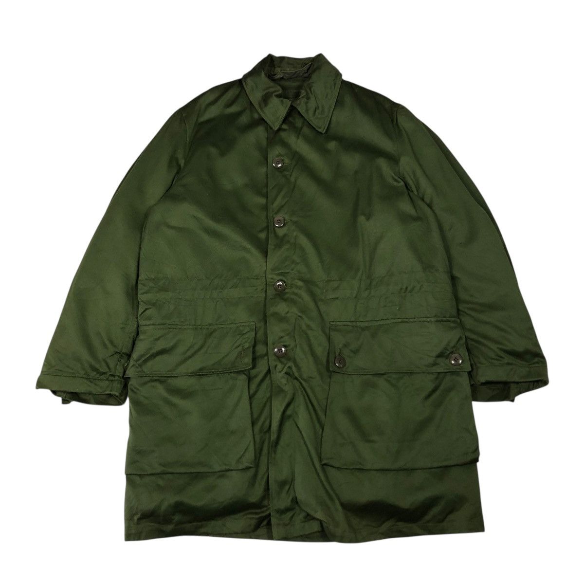 Vintage 🔥VINTAGE PARKA JACKET MILITARY BLANKET C46 WWII Size US M / EU 48-50 / 2 - 1 Thumbnail