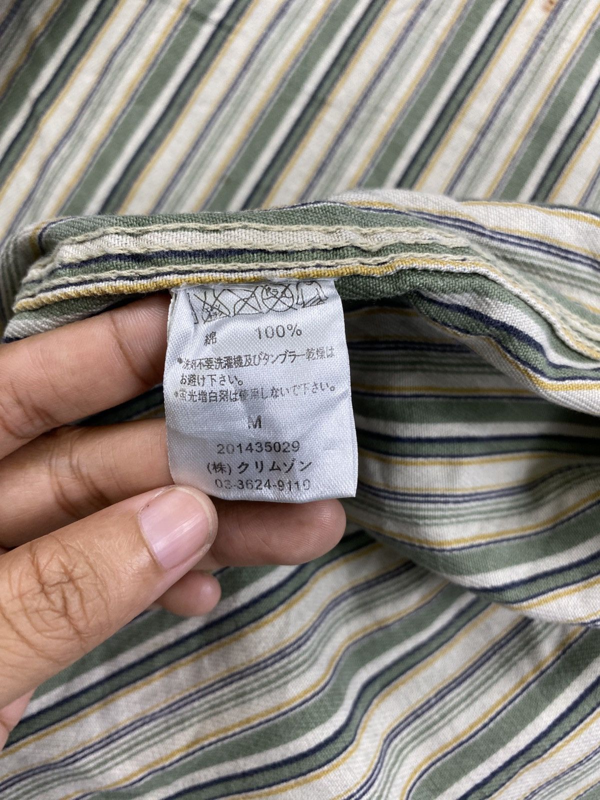 Japanese Brand Vintage Town & Country Washed Grey Button Up Shirt Size US M / EU 48-50 / 2 - 10 Thumbnail