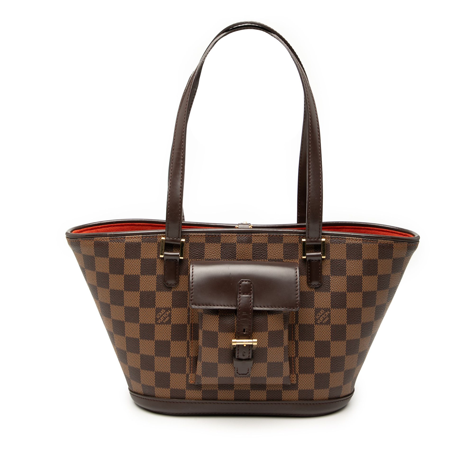 Louis Vuitton Louis Vuitton Damier Ebene Manosque PM Size ONE SIZE - 1 Thumbnail