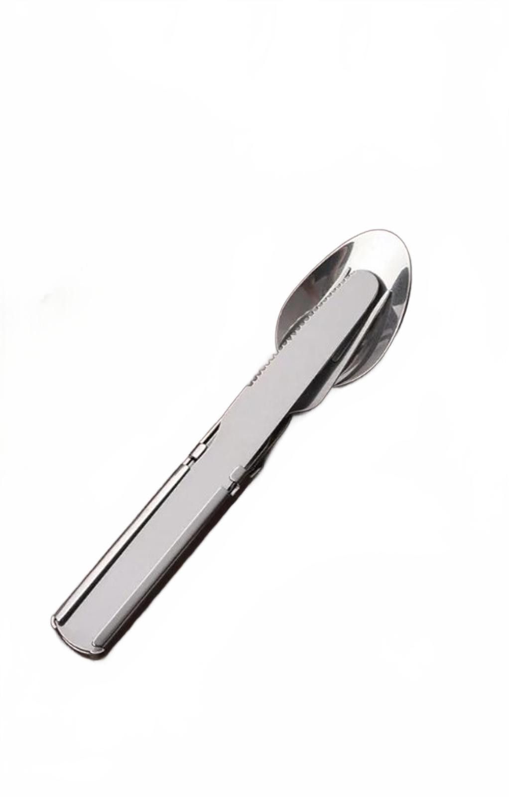 Other Camping Flatware Set 4in1 Stainless Spoon, Fork Knife Bottle Size ONE SIZE - 4 Thumbnail