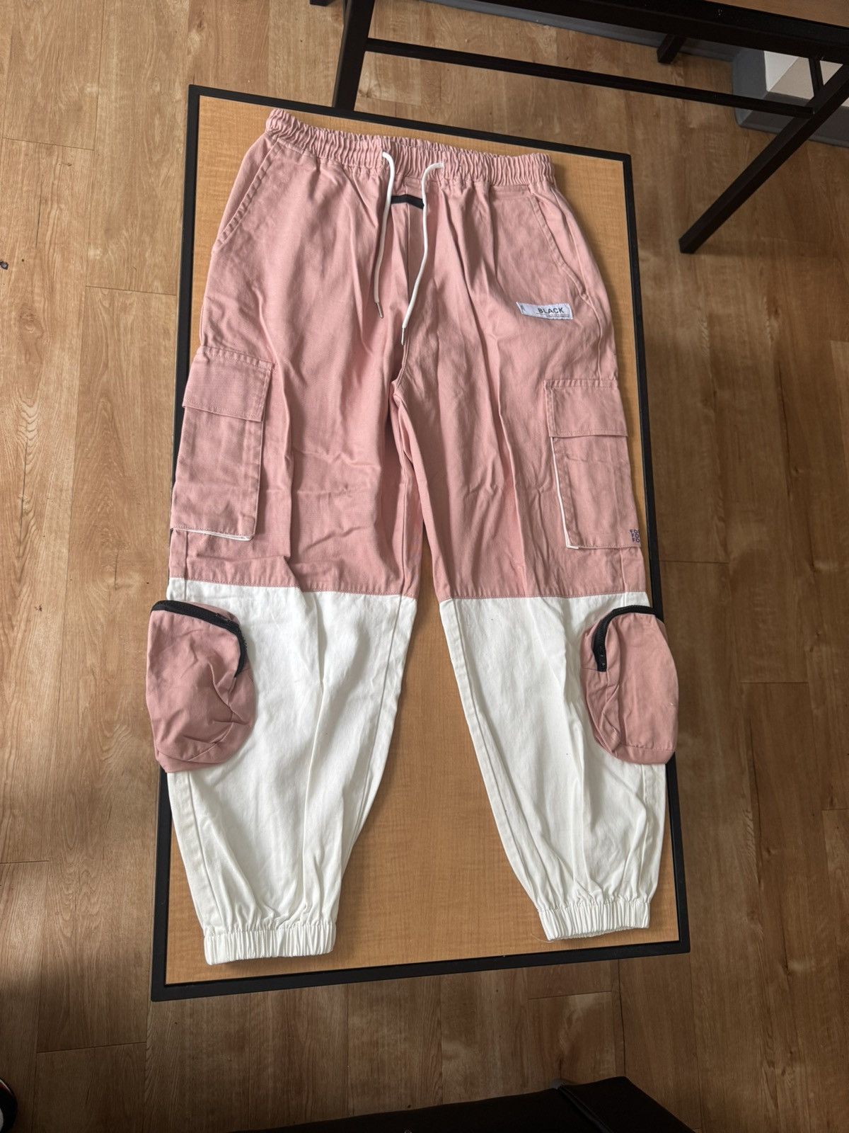 Black Label BLACK Pink Street wear Joggers Size US 38 / EU 54 - 1 Thumbnail