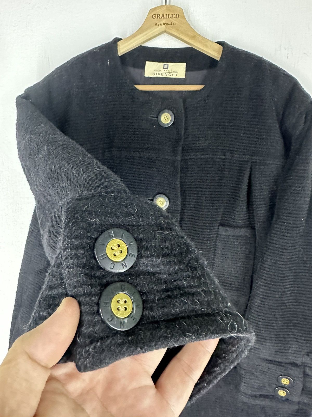 Beauty Beast × Givenchy Vintage Givenchy Coat Jacket Size L / US 10 / IT 46 - 7 Thumbnail