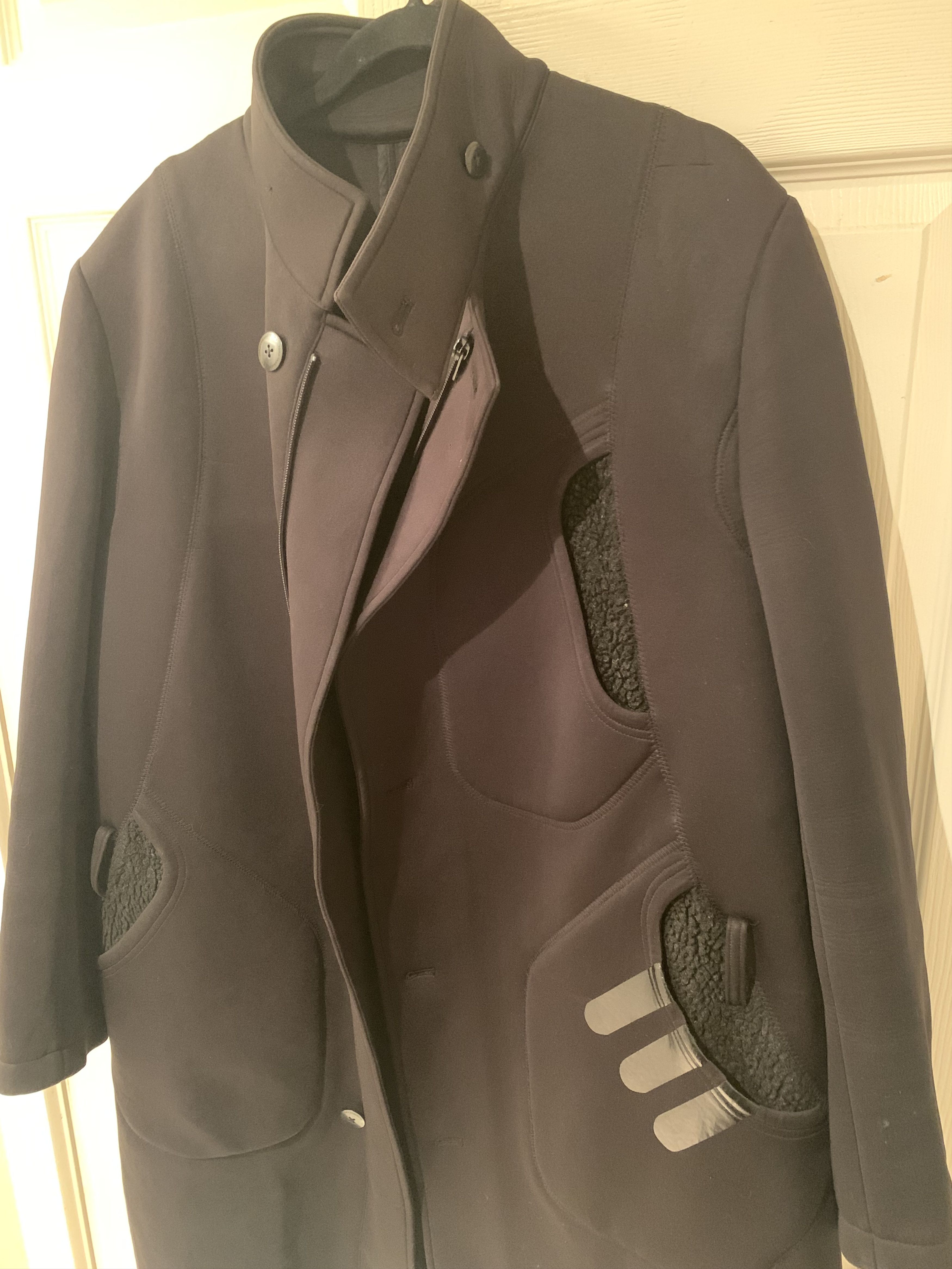 Adidas Y-3 Future Sport Neoprene Long Coat Size US M / EU 48-50 / 2 - 3 Thumbnail