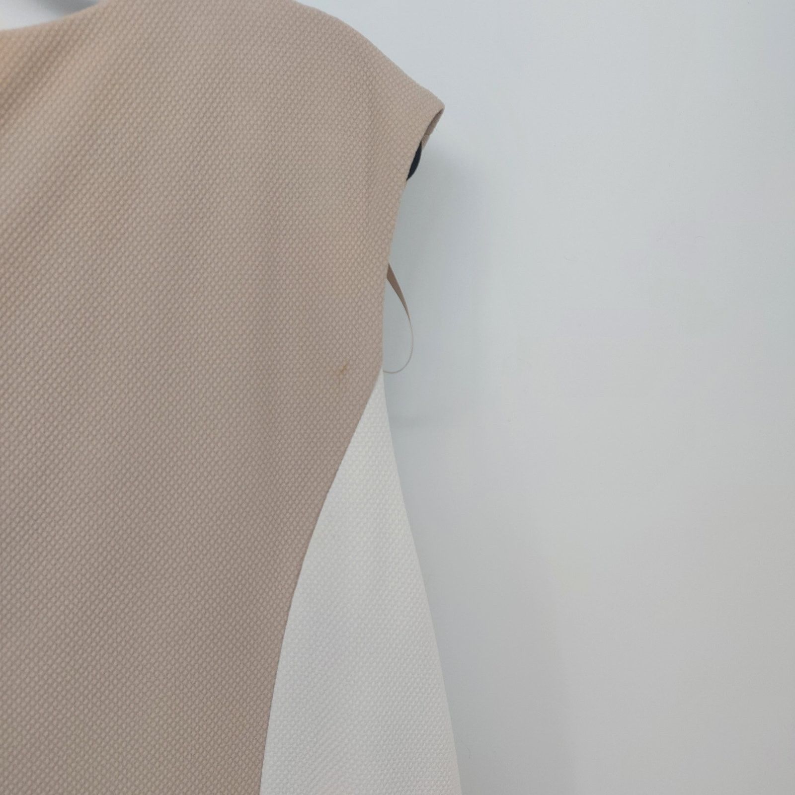 Other Sandra Darren 22W Plus Size Career Dress Beige Coral White Size 3XL / US 20-22 - 11 Thumbnail