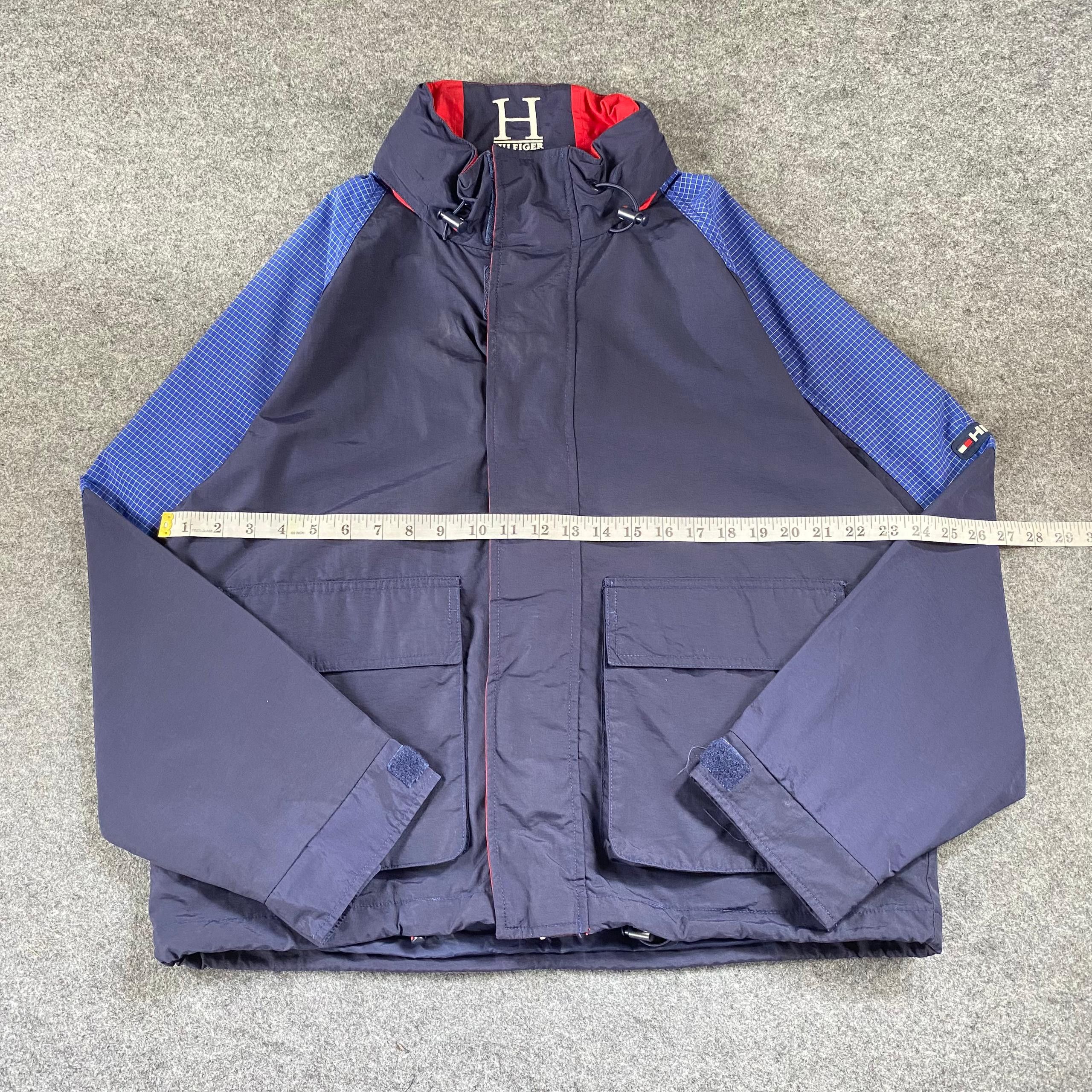 Tommy Hilfiger Vintage 90s Tommy Hilfiger Dorable Outwear Hoodies Jacket Size US L / EU 52-54 / 3 - 4 Thumbnail