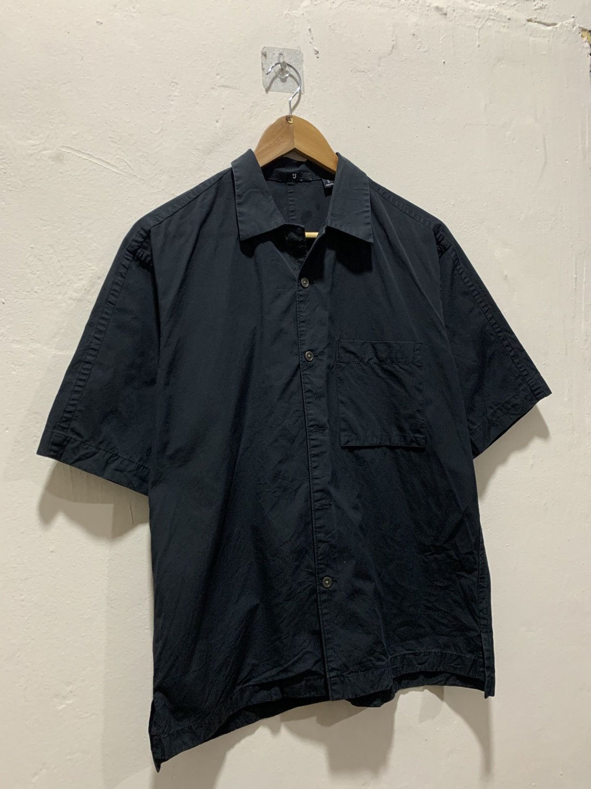 Jil Sander × Uniqlo Jil Sander❌ Uniqlo Button Up Black Shirt Size US S / EU 44-46 / 1 - 2 Thumbnail