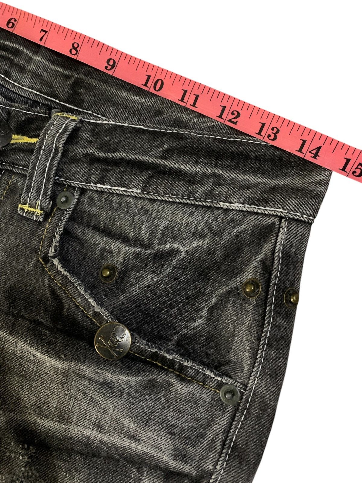 Hysteric Glamour 💥Avant-Garde Flare Denim Size US 29 - 6 Thumbnail