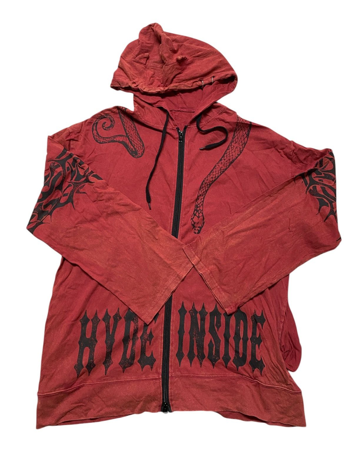Vintage Rare Y2K Hyde Inside Hoodie Size US XL / EU 56 / 4 - 1 Thumbnail