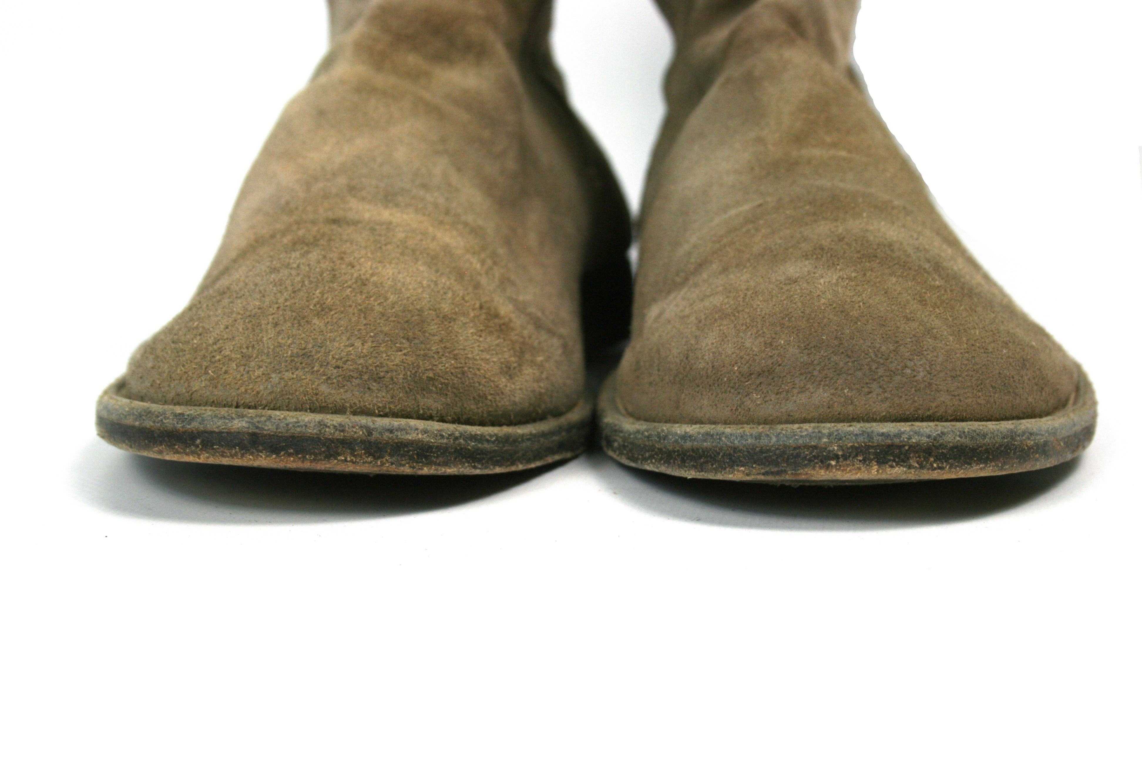 Officine Creative Suede Back Zip Ankle Boots Size US 8 / EU 41 - 4 Thumbnail