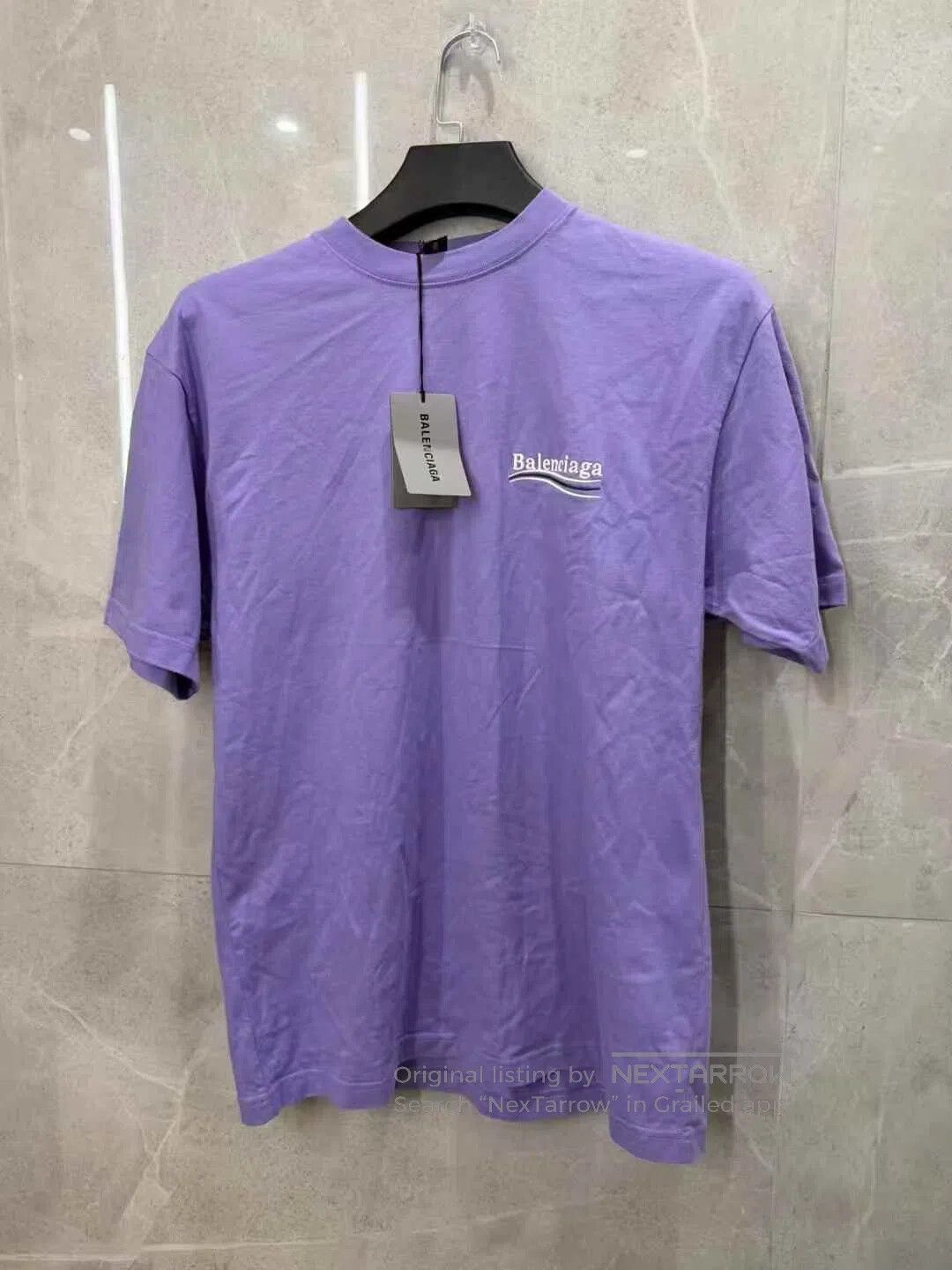 Balenciaga Balenciaga Embroidered Coca-Cola Lavender| Size US XXS / EU 40 - 1 Thumbnail