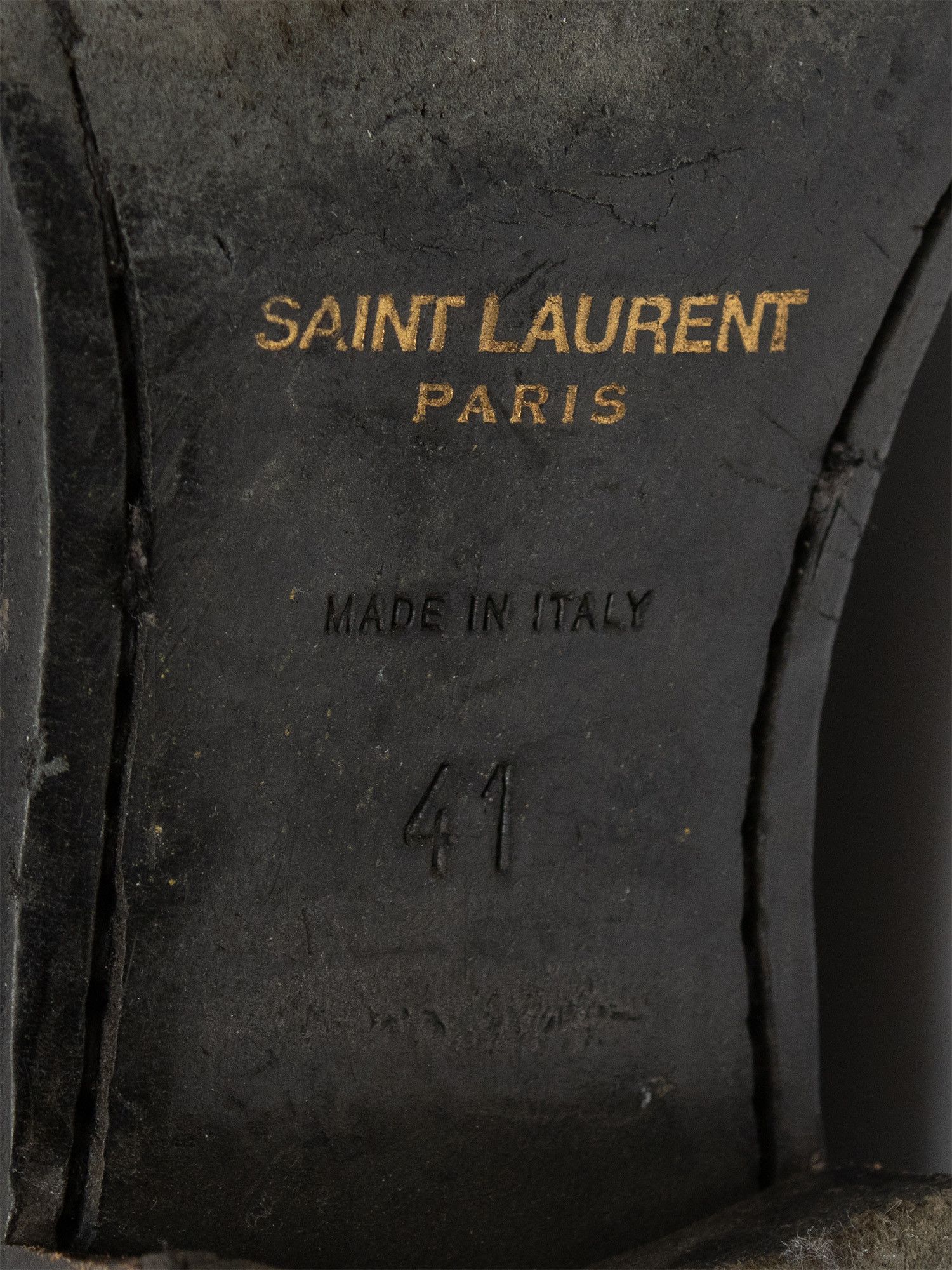 Saint Laurent Paris Miles 30 Eel Leather Boots Size US 8 / EU 41 - 9 Thumbnail