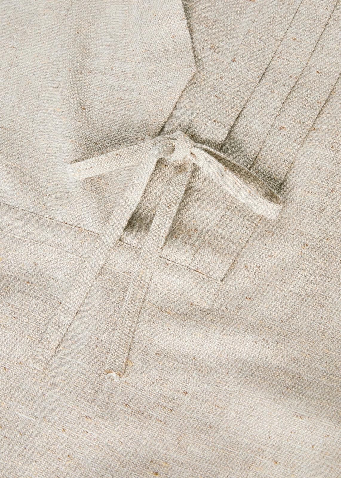 Loro Piana o1srvl11e0425 FAN6579 Shirt in Beige Size L / US 10 / IT 46 - 5 Thumbnail