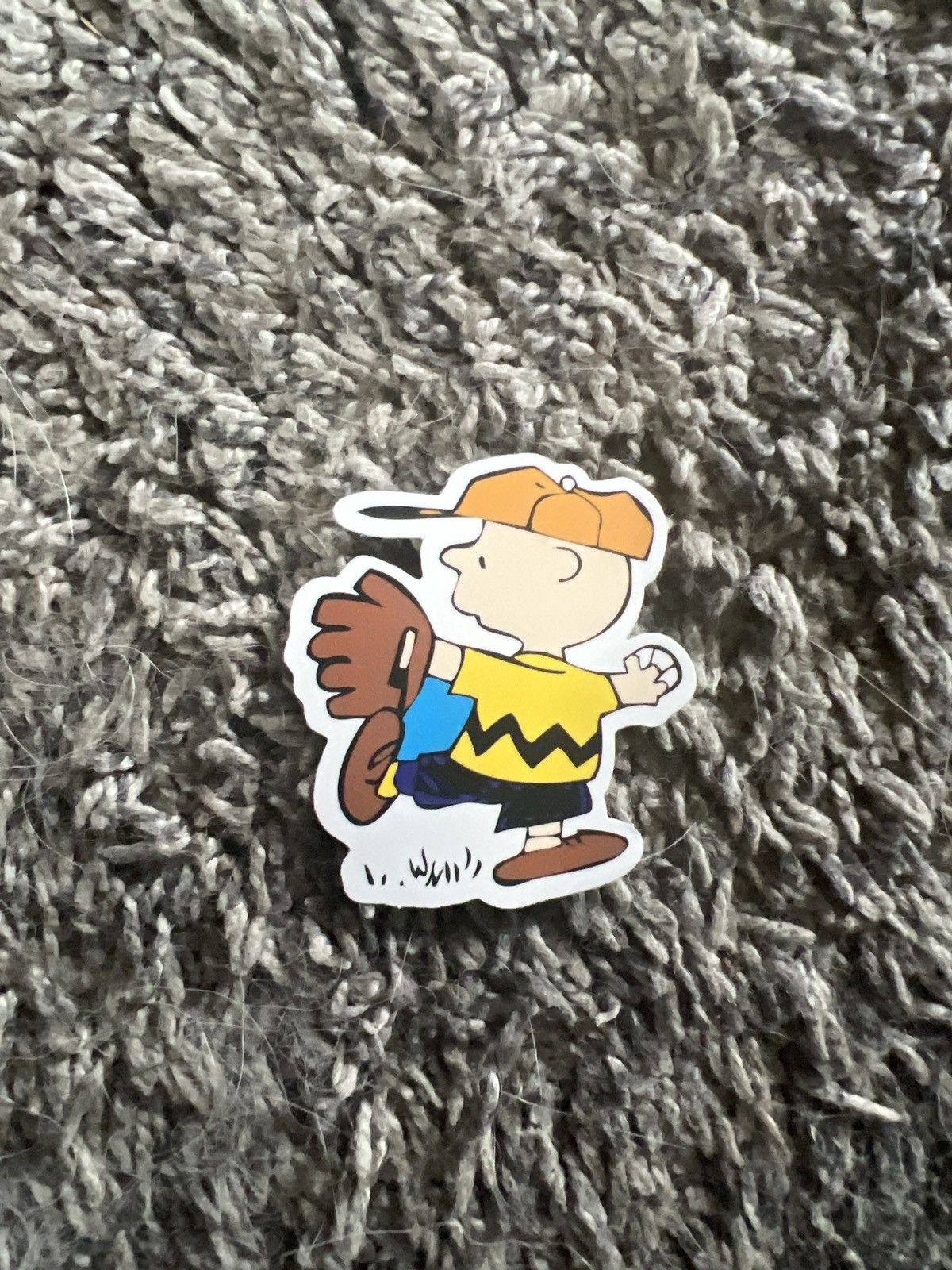 Hypebeast × Peanuts Peanuts Charlie Brown Playing Baseball Sticker Size ONE SIZE - 1 Thumbnail