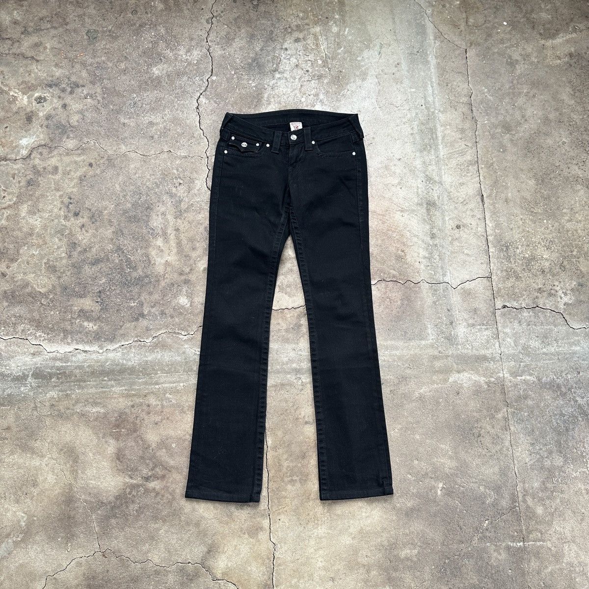 True Religion True Religion Black Pants Size 27" / US 4 / IT 40 - 2 Thumbnail
