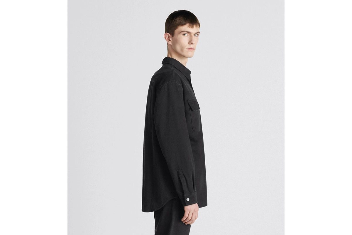 Dior o1bcso1str1124 Couture Reversible Shirt in Black Size US M / EU 48-50 / 2 - 5 Thumbnail