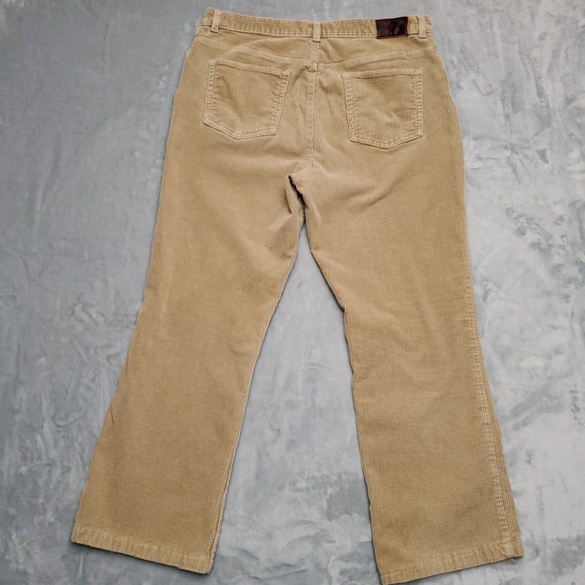 Ralph Lauren Lauren Ralph Lauren Pants Women 16 Corduroy Light Brown Chino 28in Inseam Zipper Pockets Size 38" / US 16 / IT 52 - 2 Thumbnail