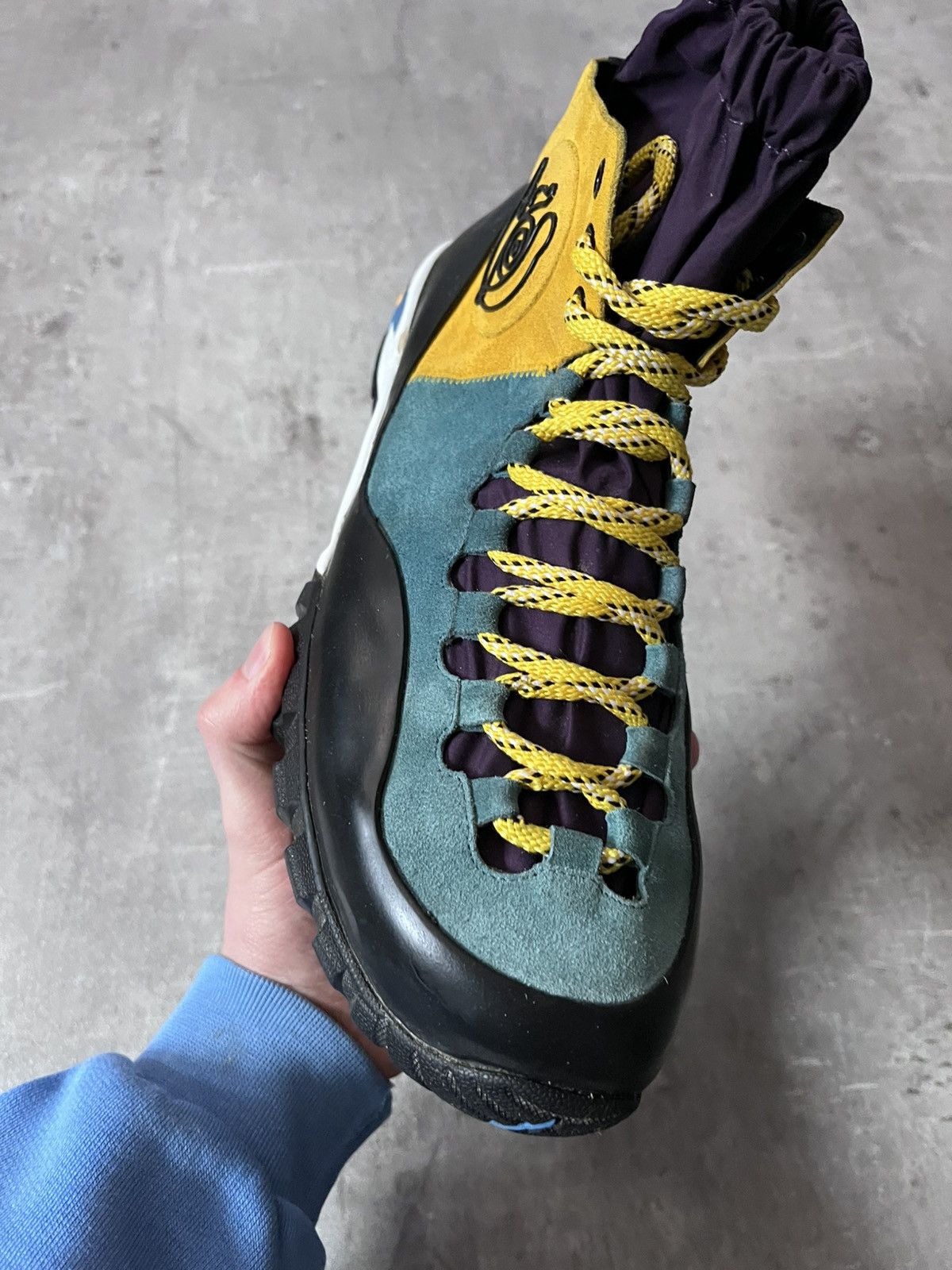 Loewe Loewe ELN Climbing boots shoes yellowe blue black Size US 12 / EU 45 - 13 Thumbnail