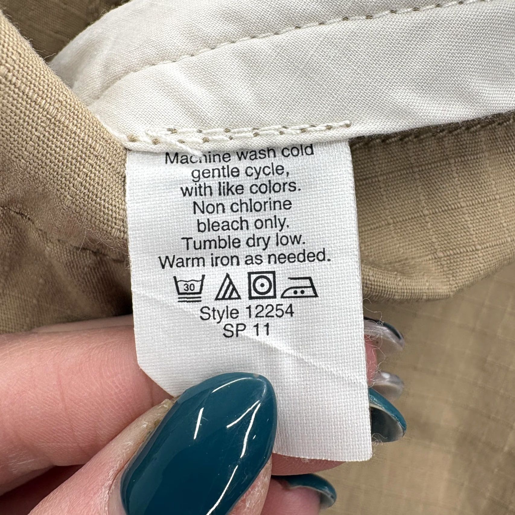 J.Crew J.Crew Cargo Shorts Mens 38 Beige Ripstop Cotton 11 Inseam Utility Hiking NWT Size US 38 / EU 54 - 5 Thumbnail