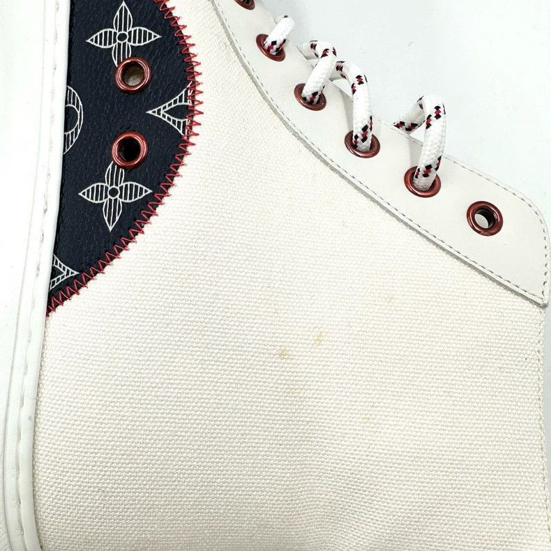 Louis Vuitton Louis Vuitton Sunflower co-branded inverted logo embroider Size US 7 / EU 40 - 9 Thumbnail