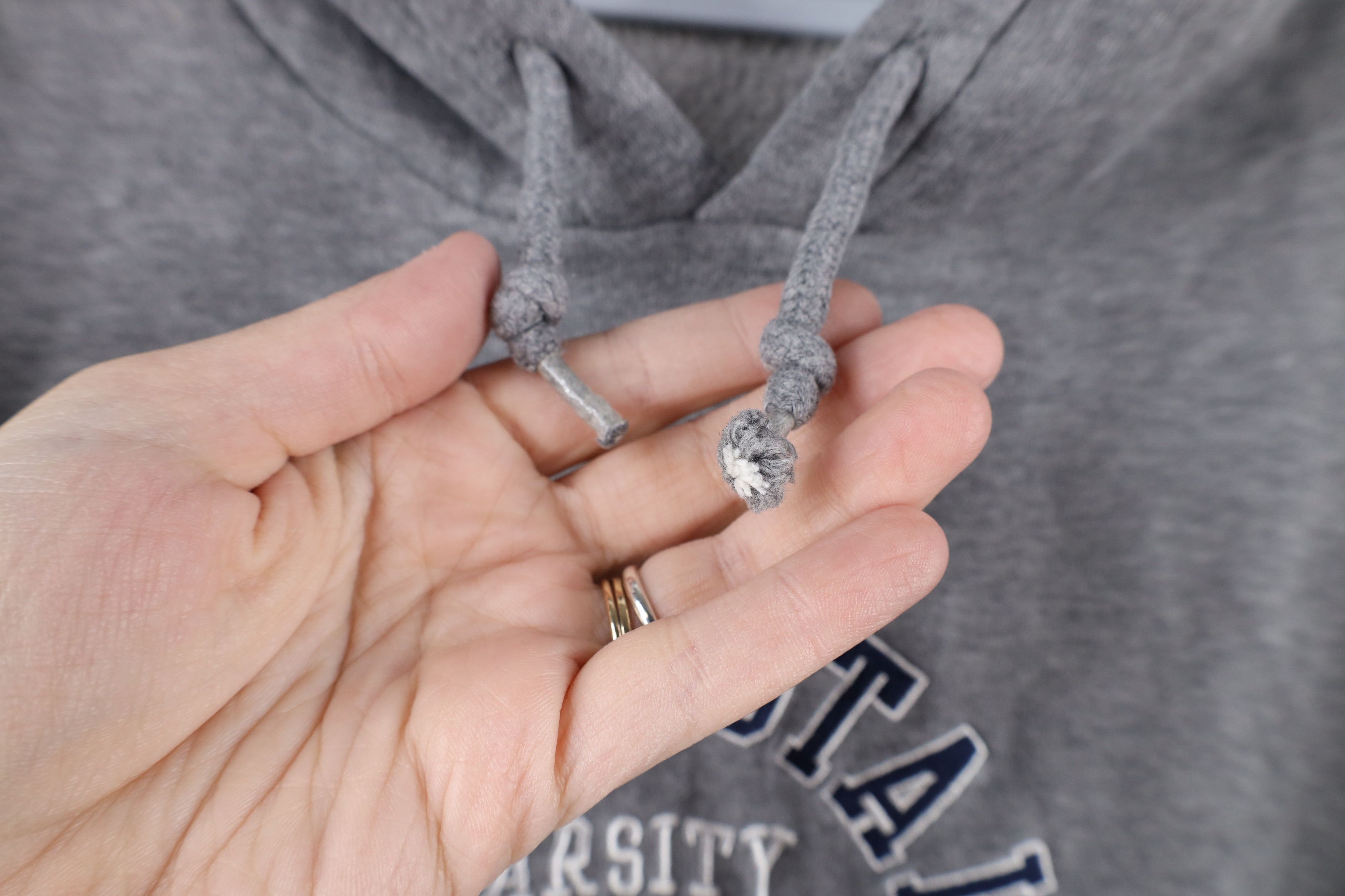 Aeropostale × Vintage Vintage 90s Y2K Aeropostale New York Athletics Hoodie Gray Size US M / EU 48-50 / 2 - 8 Thumbnail
