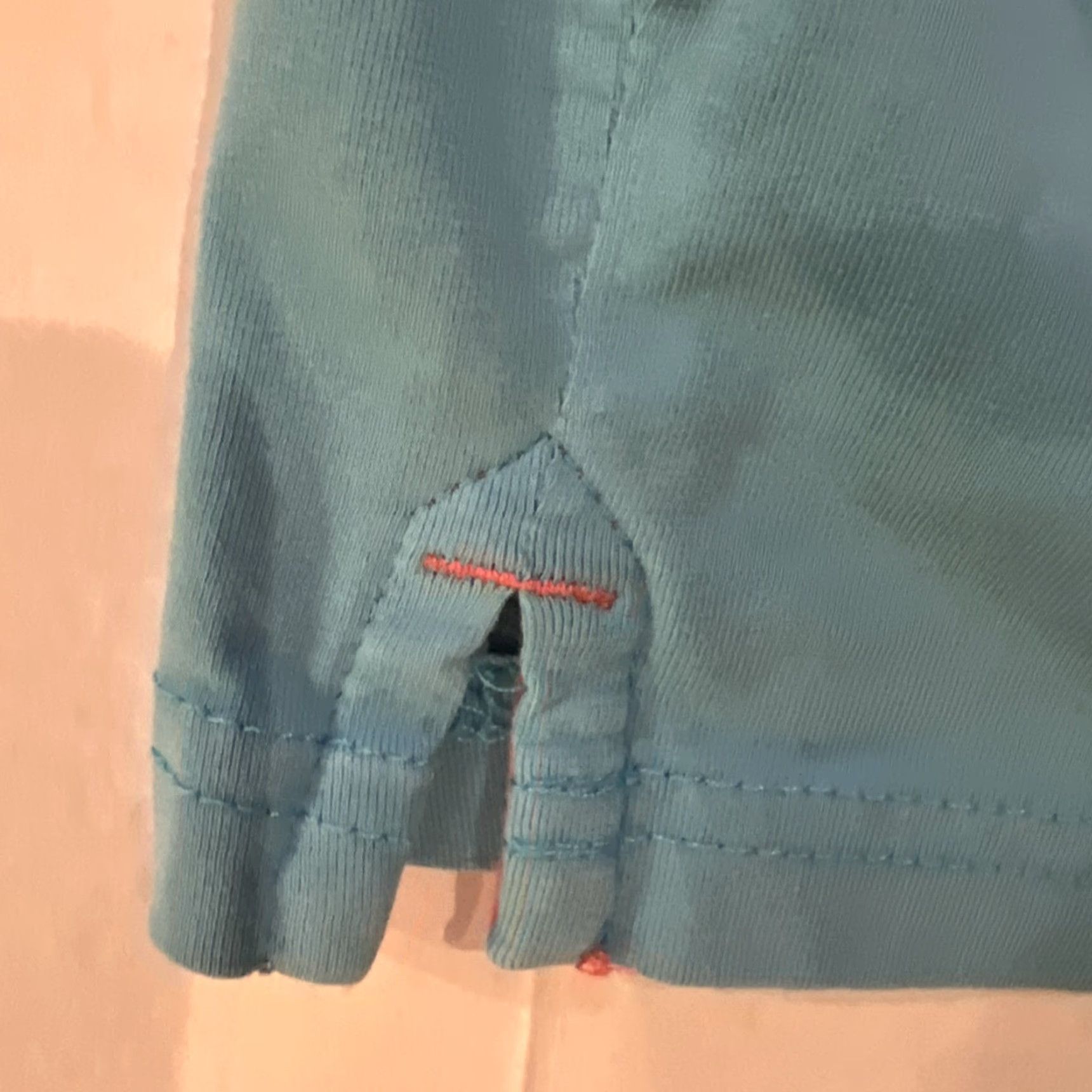 johnnie-O Johnnie-O Polo Shirt 2XL Light Blue Hangin’ Out Surfer Golfer Pocket Short Sleeve Size US XXL / EU 58 / 5 - 6 Thumbnail