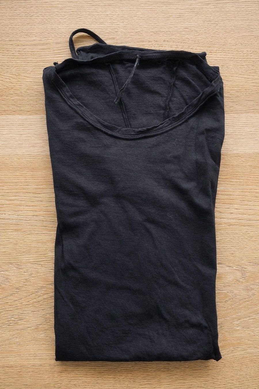 Masnada Masnada black bound seam T shirt 50/M Size US M / EU 48-50 / 2 - 1 Thumbnail