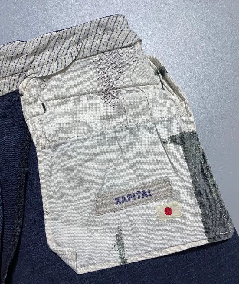 Kapital Kapital Size XS Blue-dyed casual pants Size US 30 / EU 46 - 1 Thumbnail