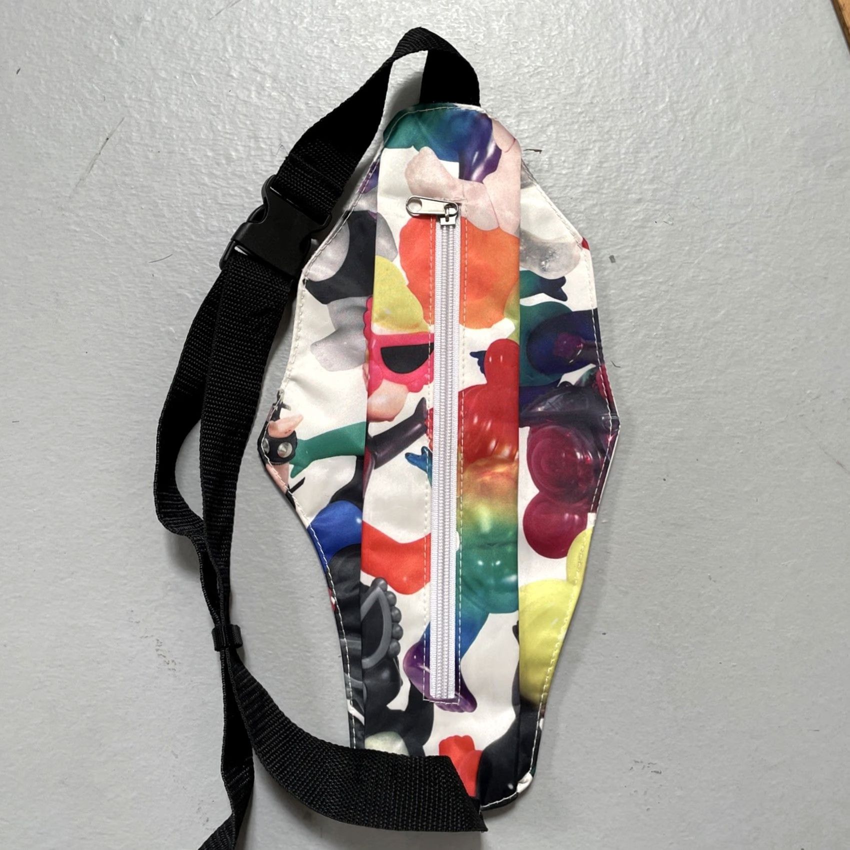Hysteric Glamour HYSTERIC GLAMOUR Mini Japan Waist Fanny Pack Bag Travel Streetwear Skate Unisex Adults Multicolor Belt Bag & Fanny Pack 1 Size Mens Womens Girls Boys Size ONE SIZE - 3 Thumbnail