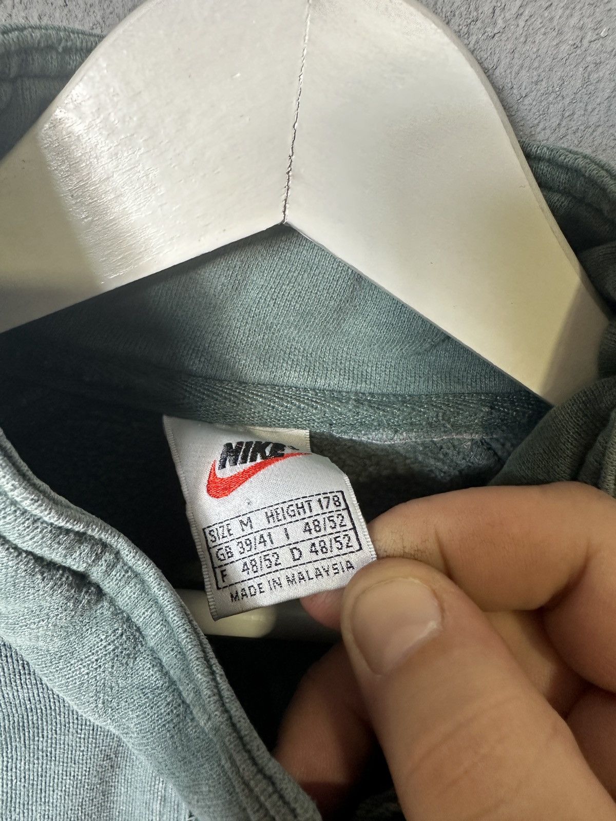 Nike Nike Vintage 90s1/4 Zip Jumper Sweatshirt Small and Big Logo Size US M / EU 48-50 / 2 - 6 Thumbnail